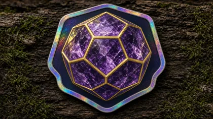 Amethyst Polyhedron