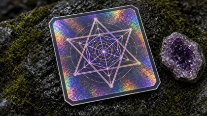 Merkaba on Moss Basalt