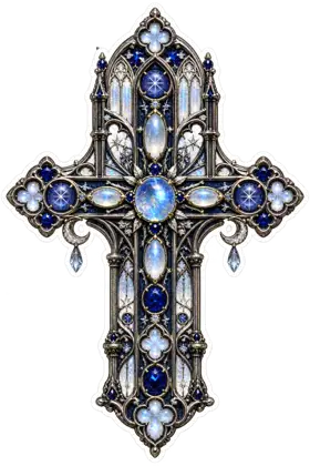 Sapphire Moonstone Gothic