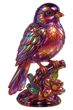 Perched Bluebird