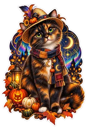 Scarecrow Patch Cat