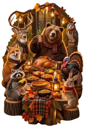 Forest Animal Feast