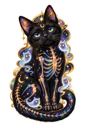 Bone Glow Cat
