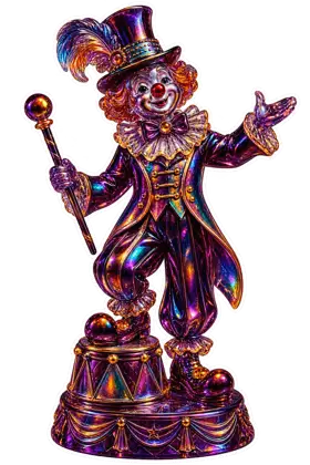 Carnival Ringmaster Clown