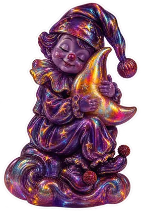 Sleepy Night Clown