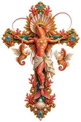 Baroque Coral Reliquary