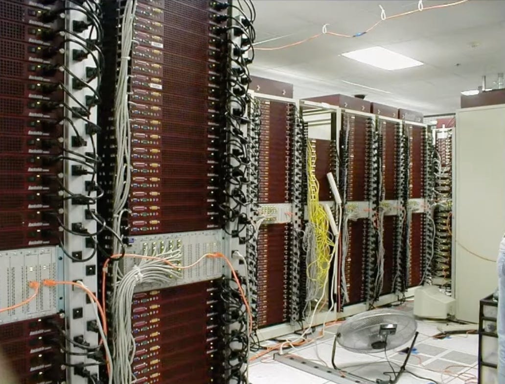 Co-location Google datacenter