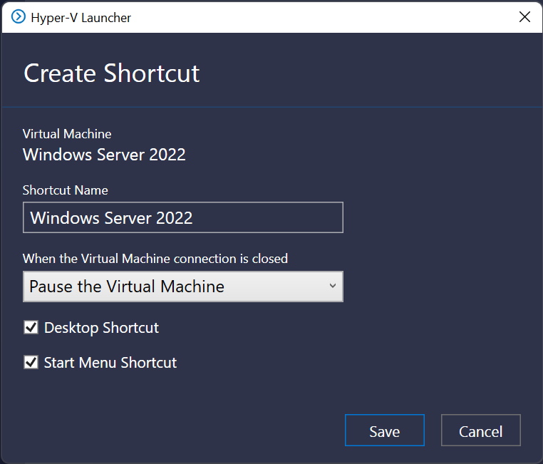 Virtual Machines Page