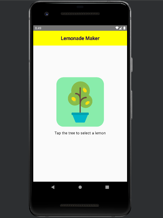 Lemonade Maker App Screenshot