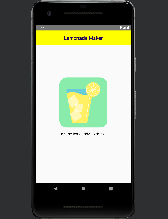 Lemonade Maker App Screenshot