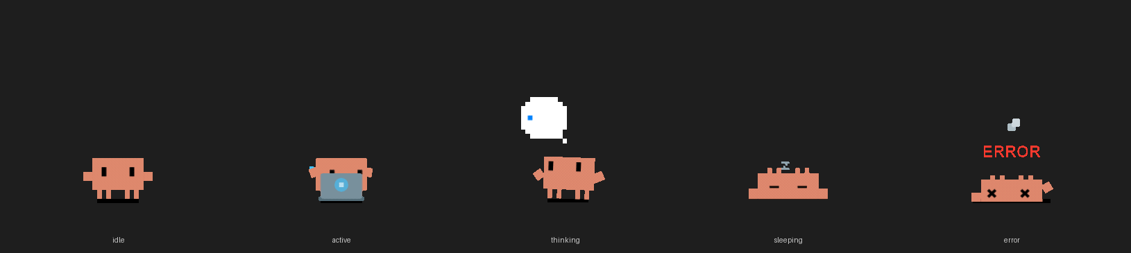 Clawd Animation States