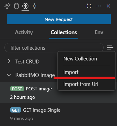 Import Collection for Thunder Client