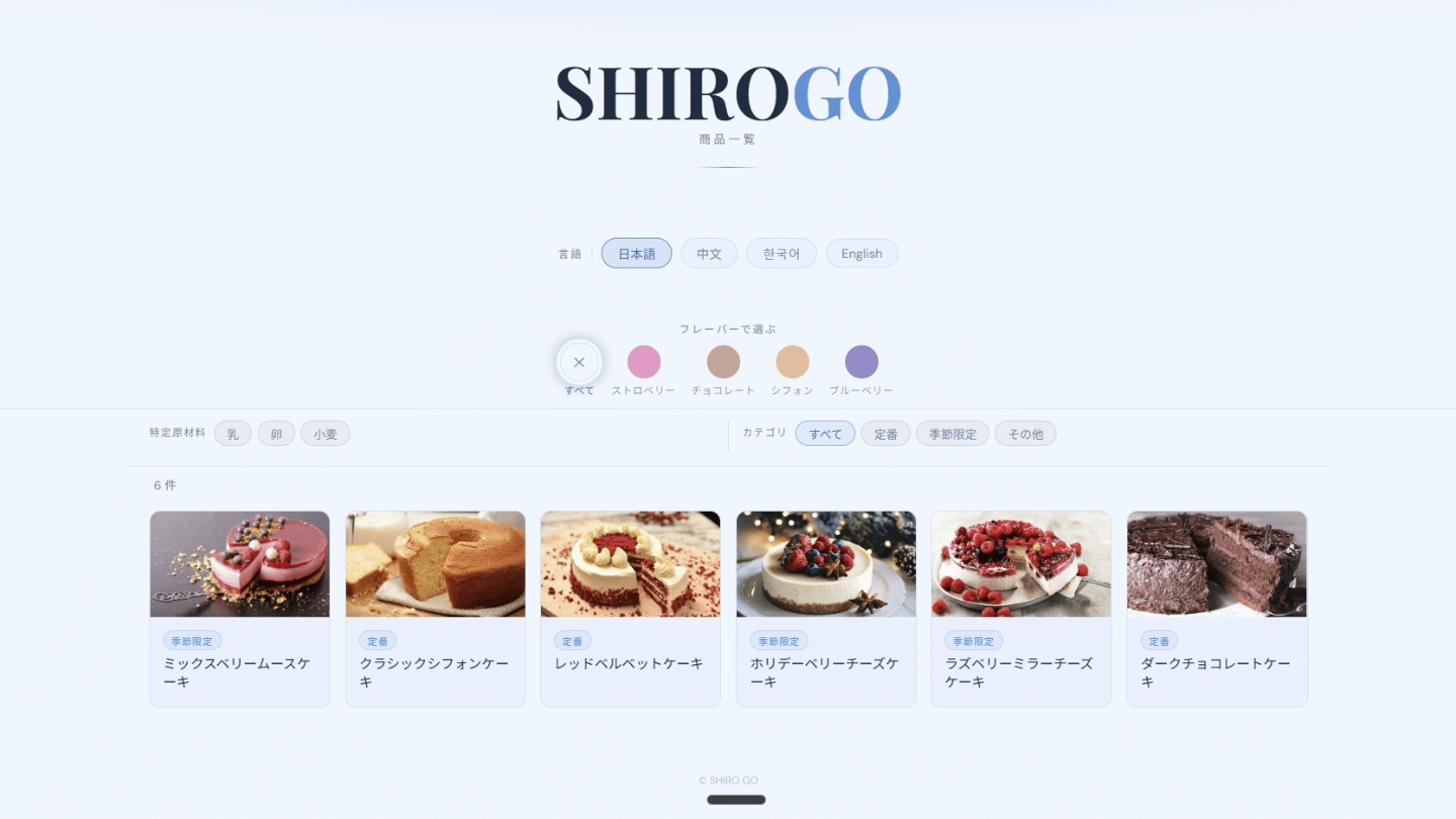 商品翻譯 Demo