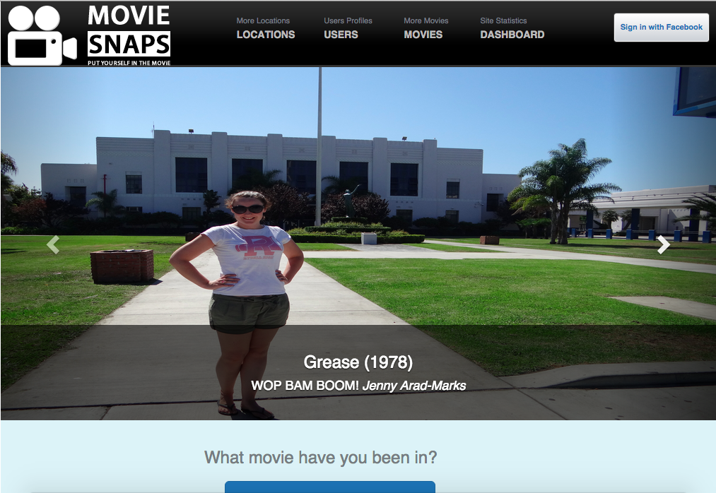 Movie-Snaps Welcome Page