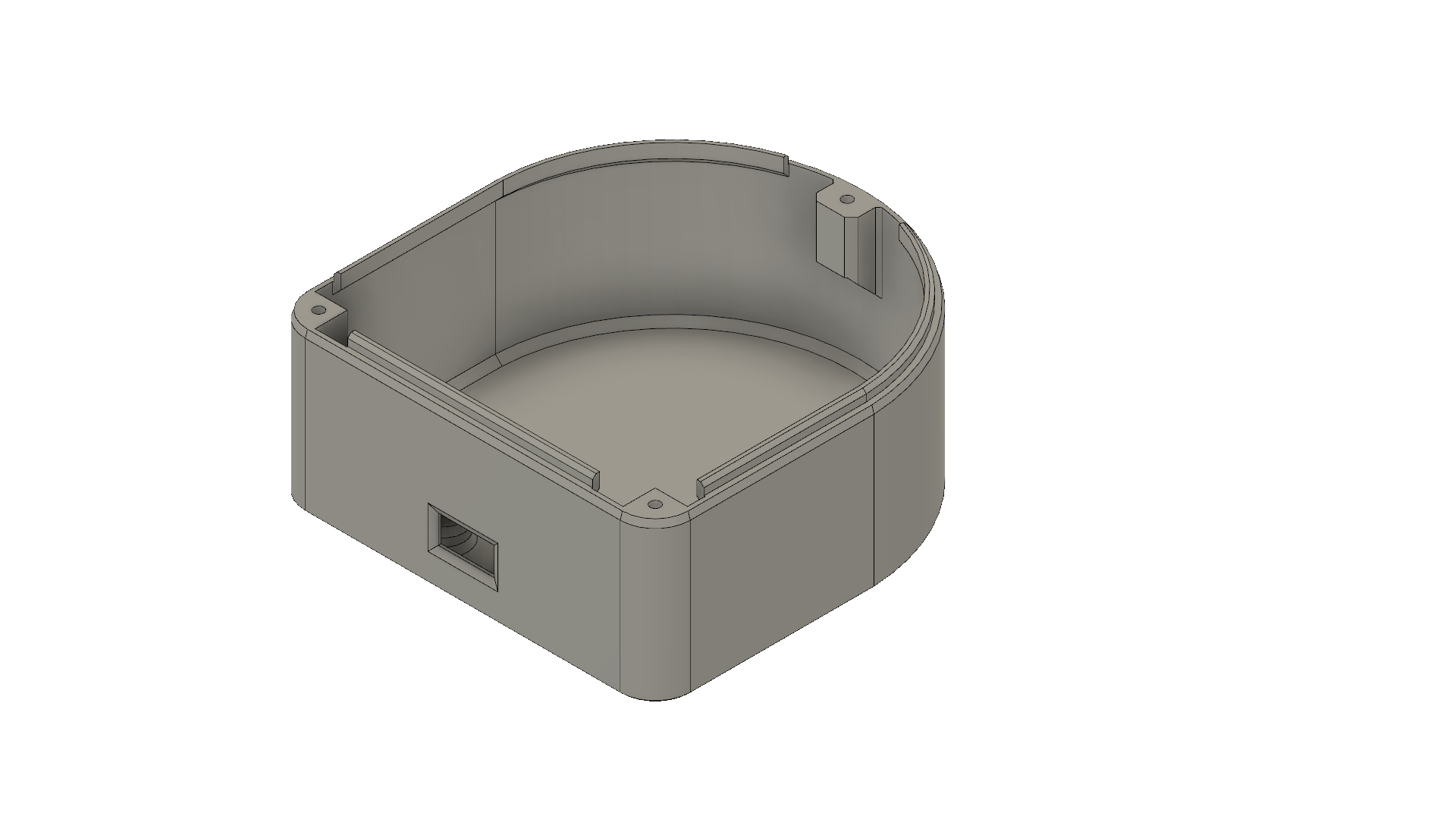 3D model of the buzzer case