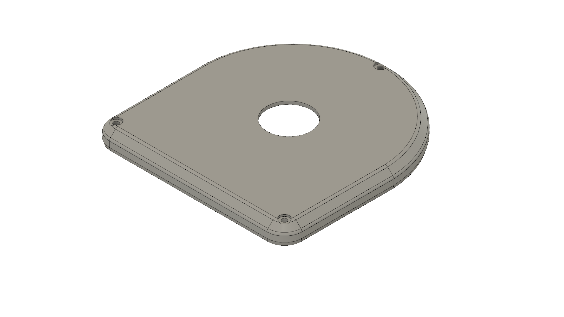 3D model of the buzzer lid