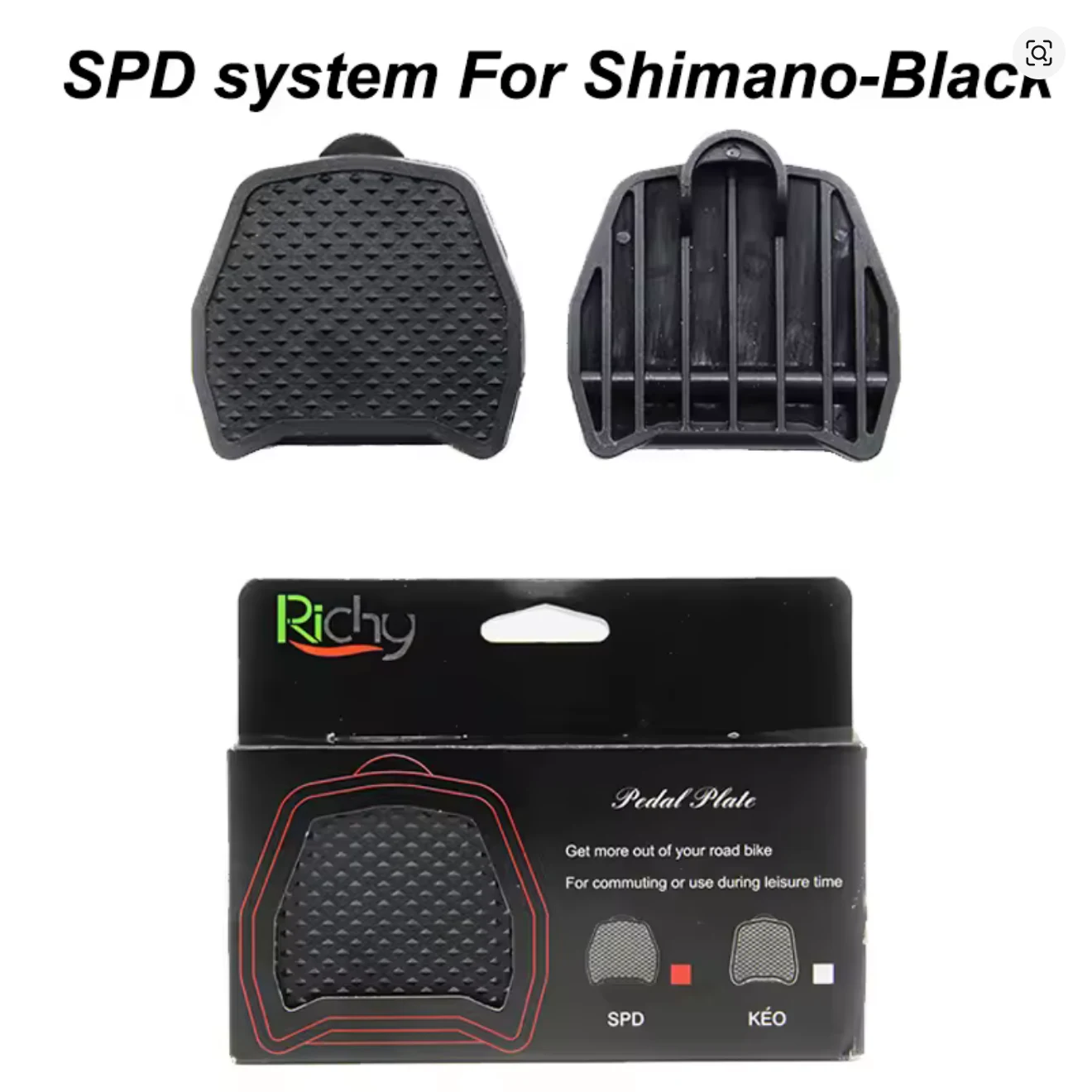 Adaptador pedales Shimano foto 2