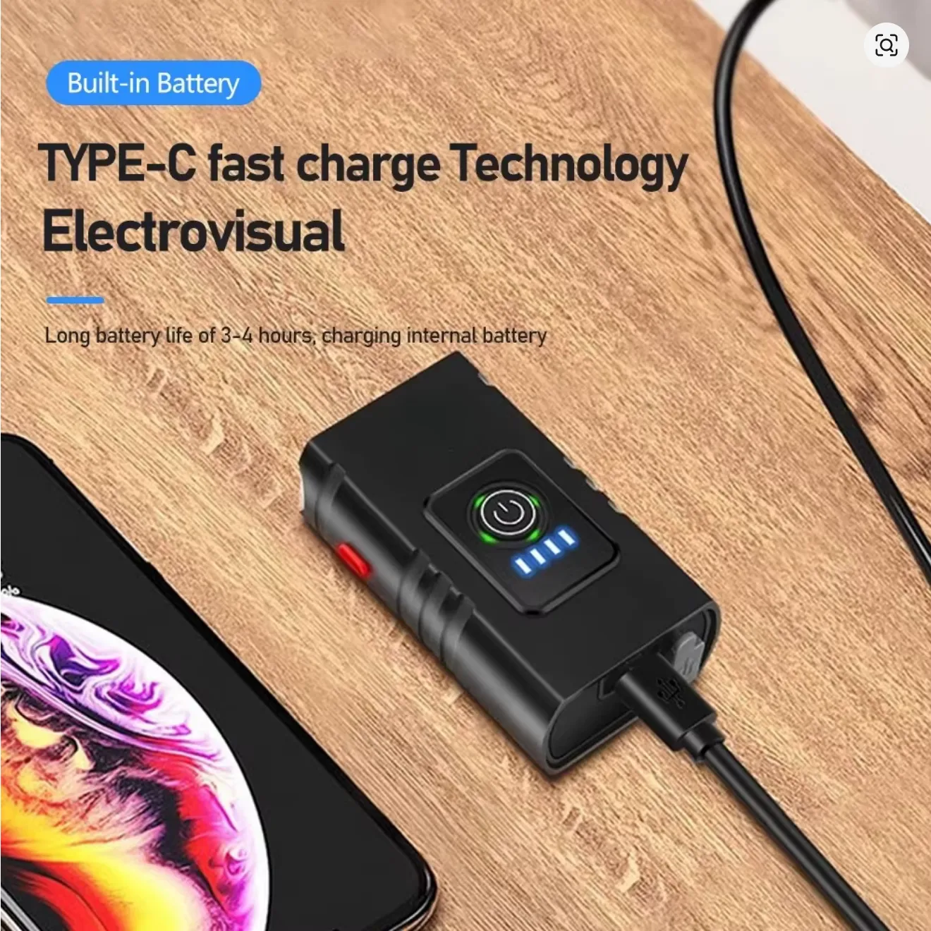 Linterna recargable foto 5