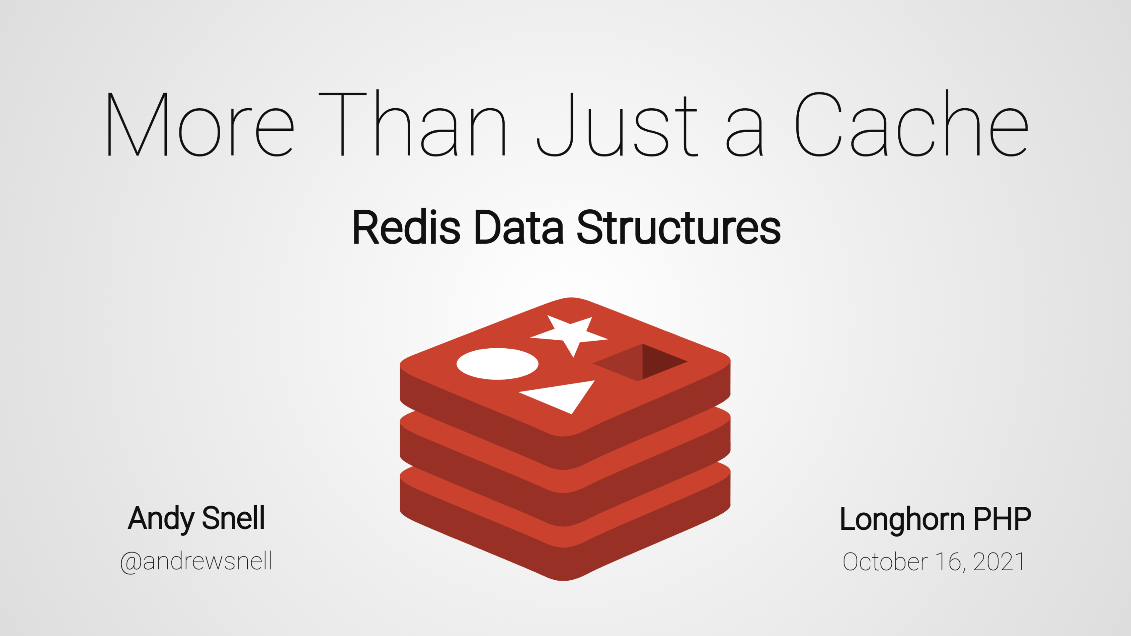 More Than Just a Cache: Redis Data Structures