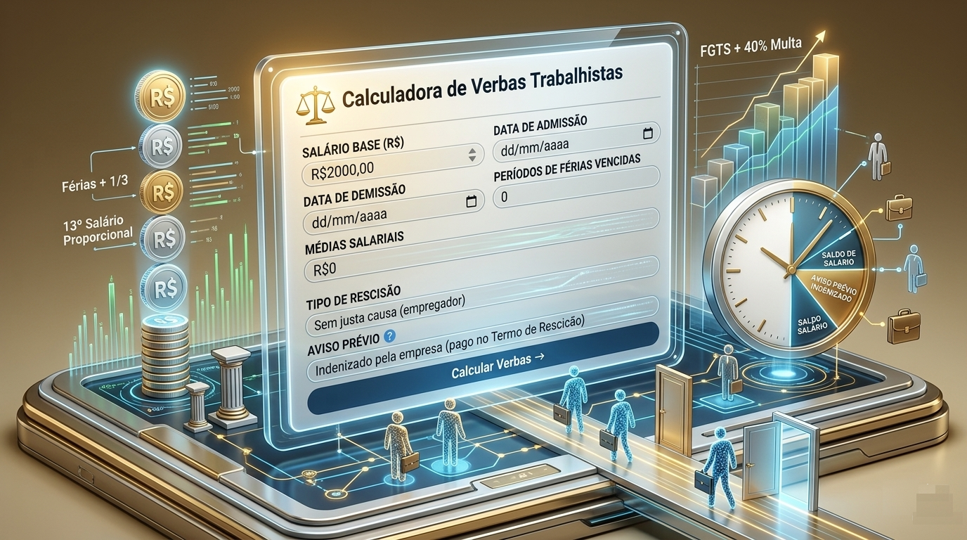 Calculadora de Verbas Trabalhistas e Rescisórias