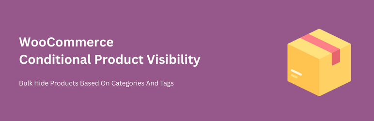 WC Conditional Product Visibility Settings WC Conditional Product Visibility
