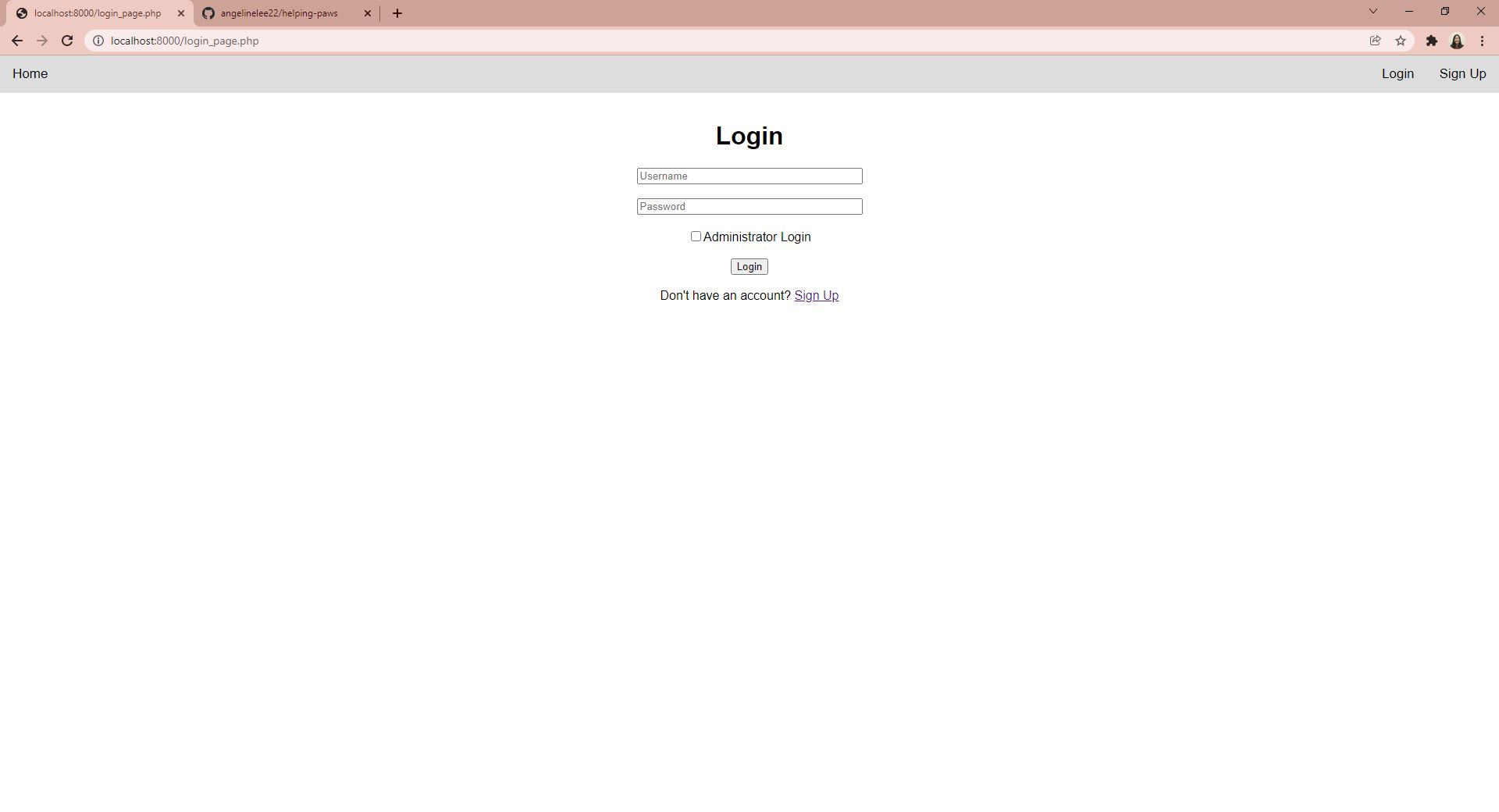 login