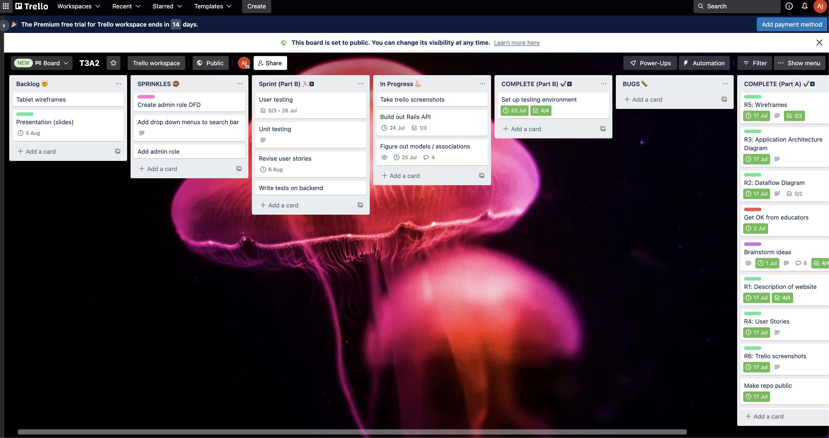 Trello screenshot 15