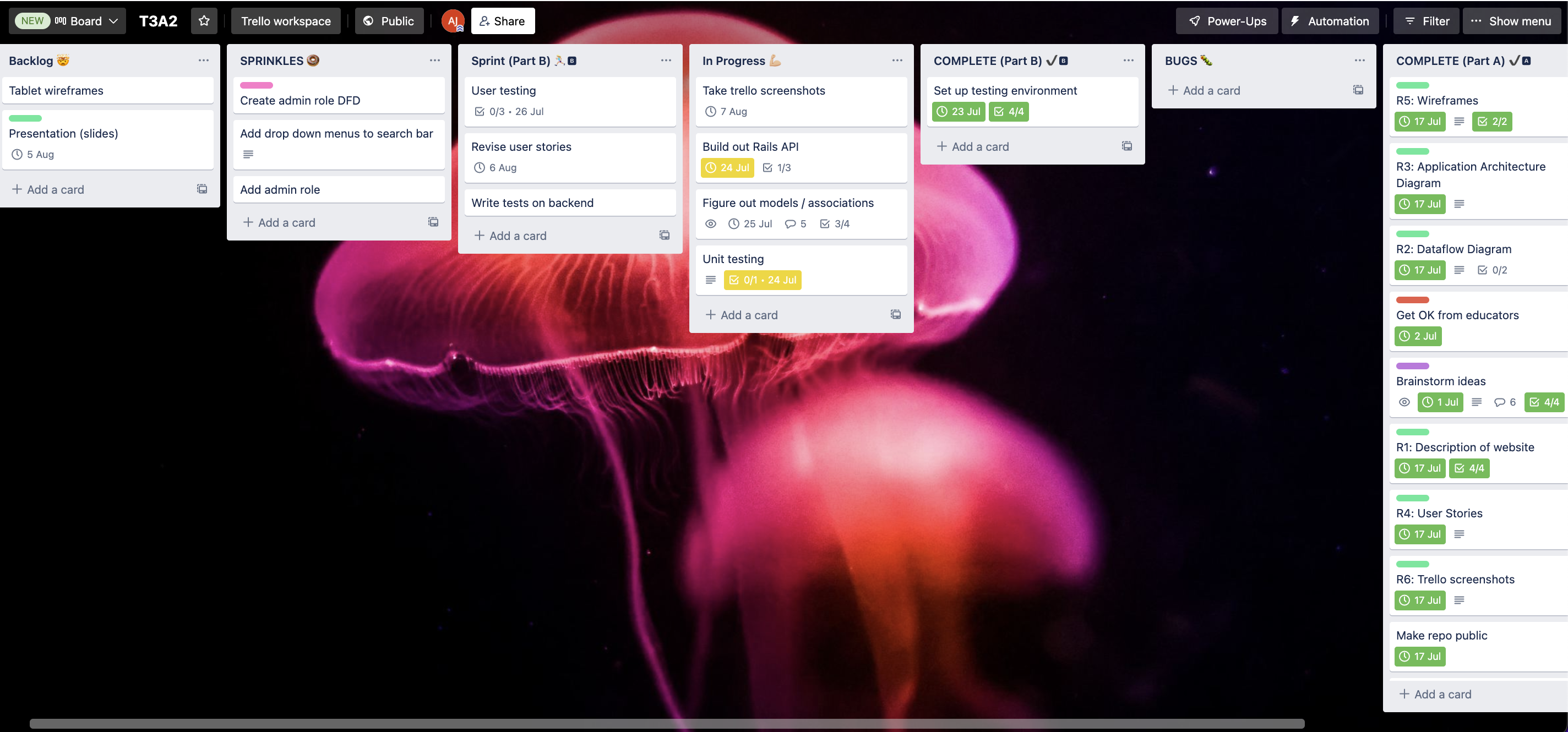 Trello screenshot 17