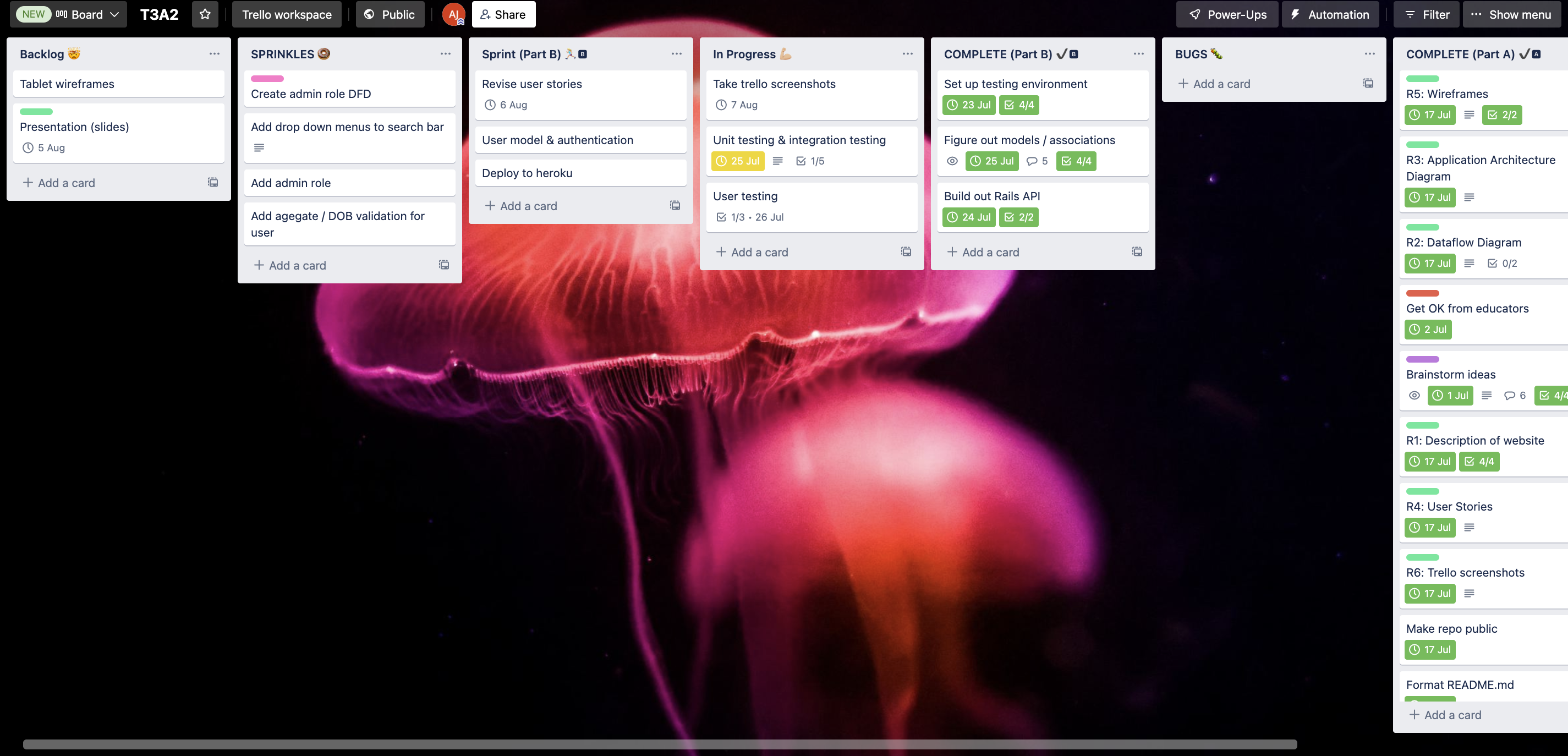 Trello screenshot 18