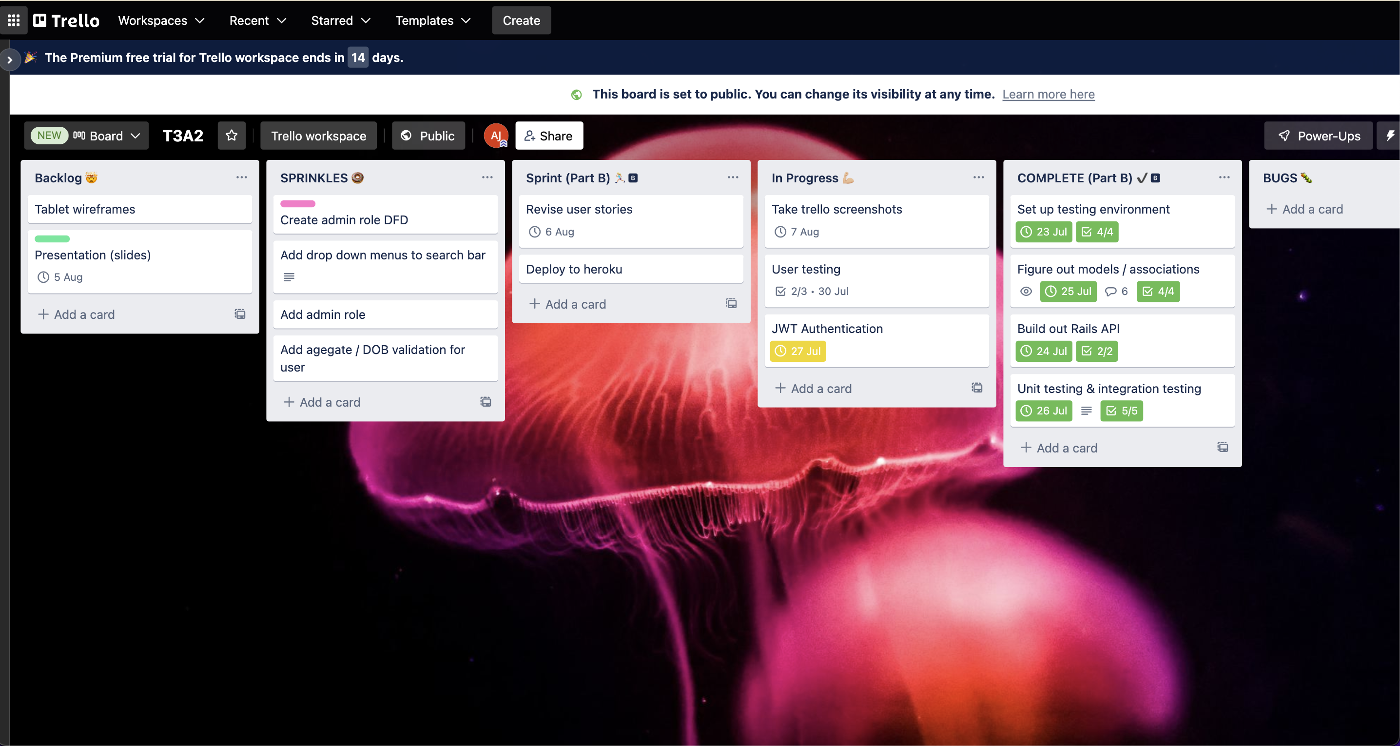 Trello screenshot 19