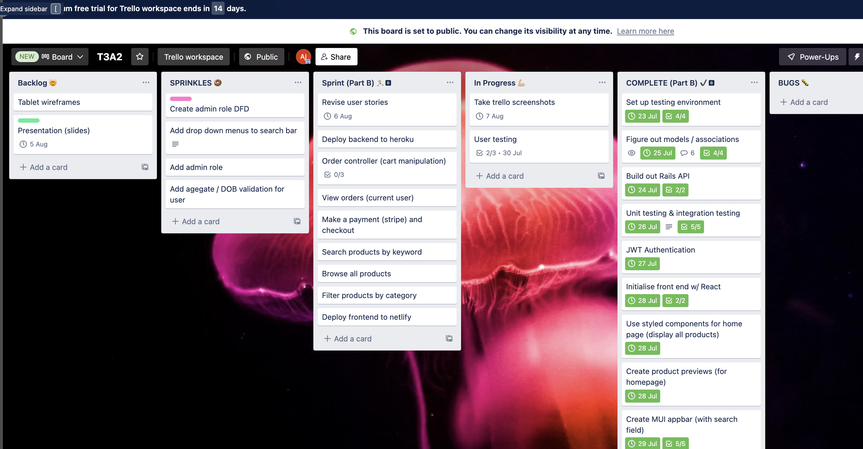 Trello screenshot 23