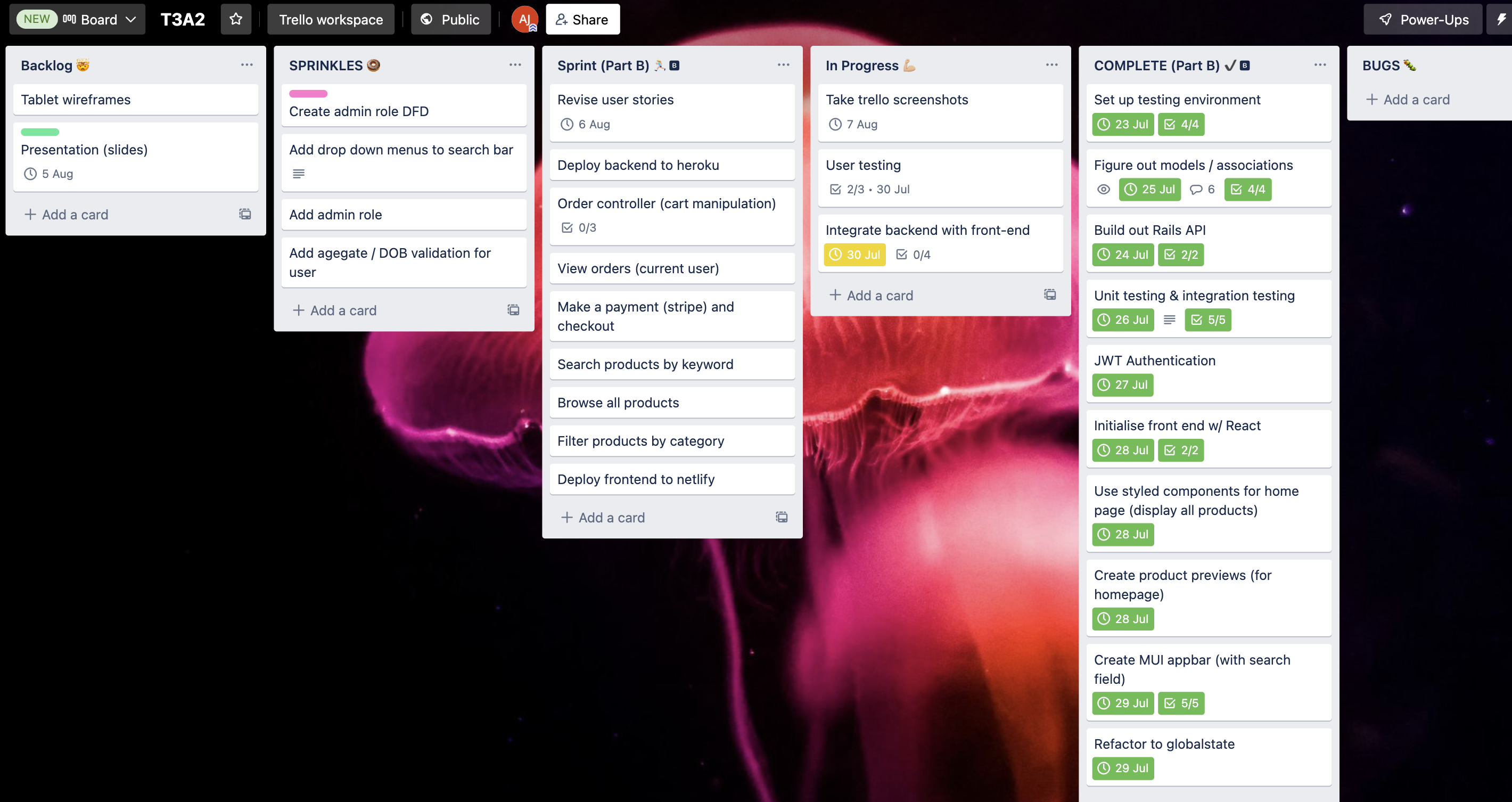 Trello screenshot 24