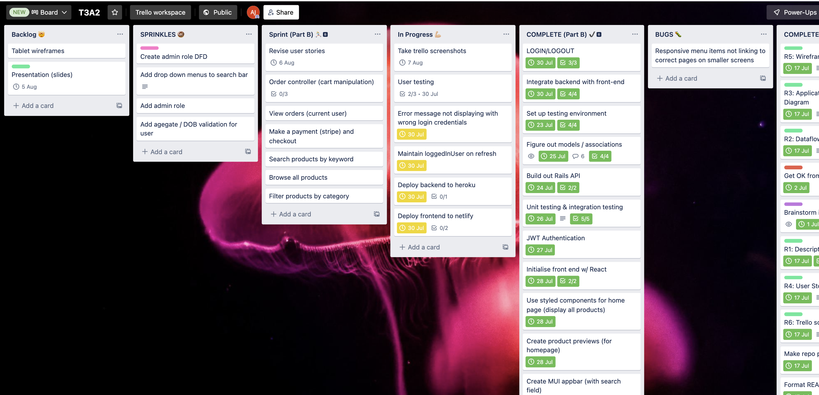 Trello screenshot 26