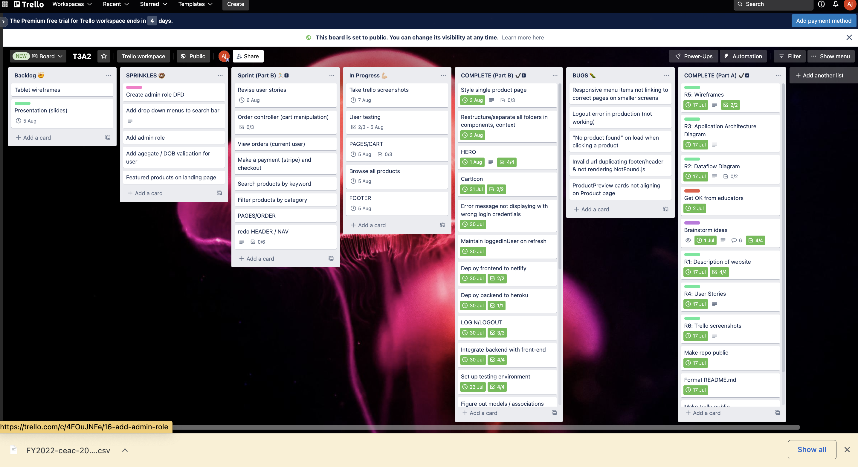 Trello screenshot 30