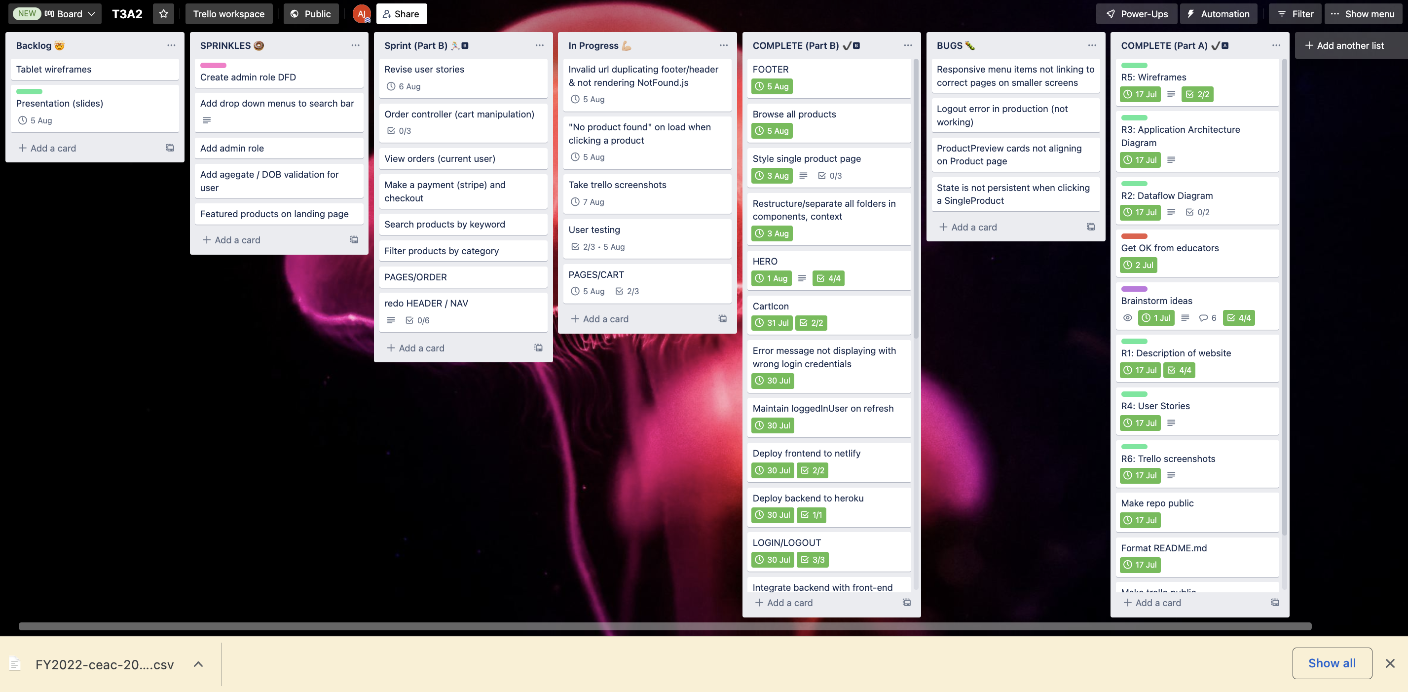 Trello screenshot 31