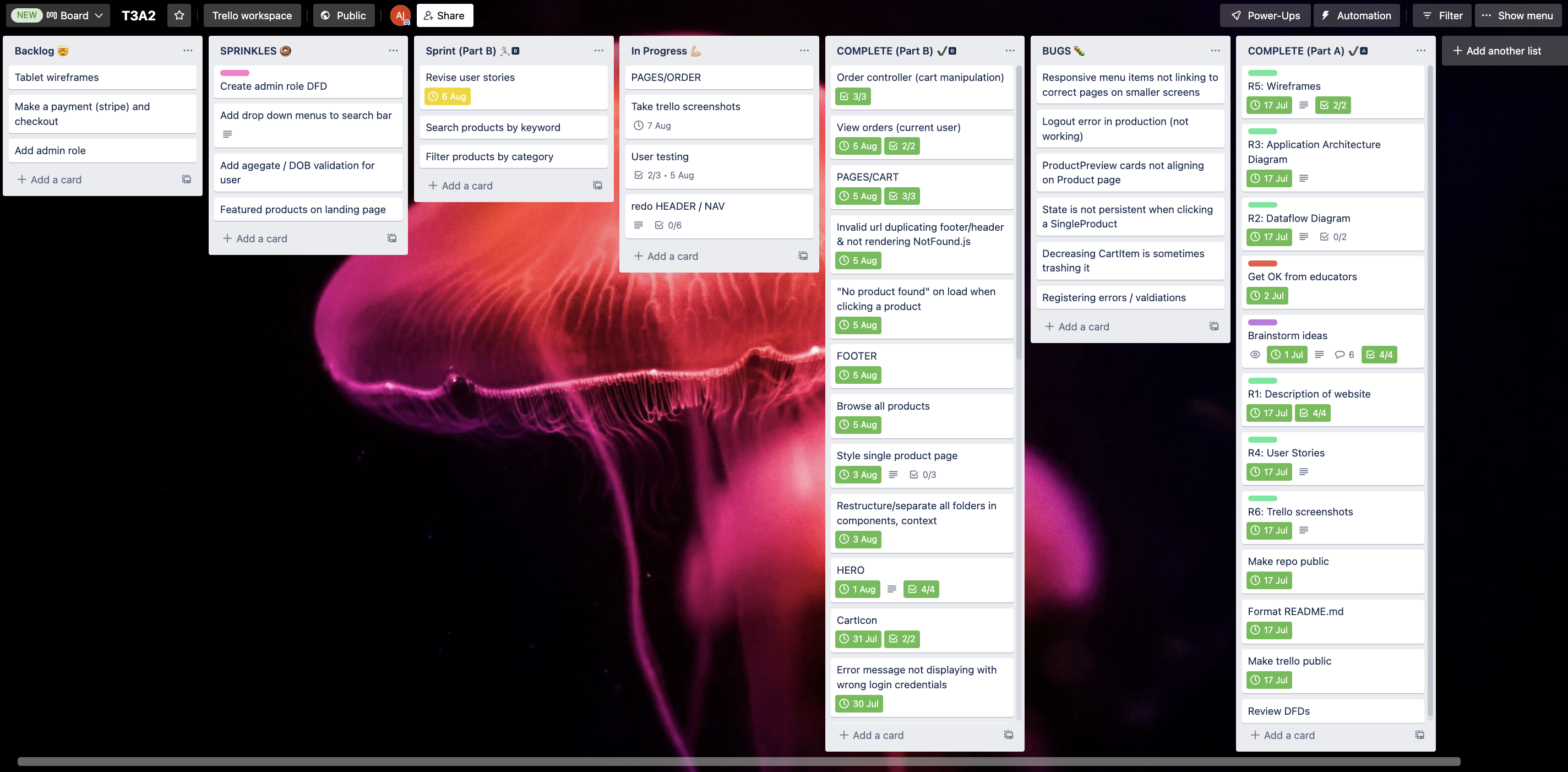 Trello screenshot 34