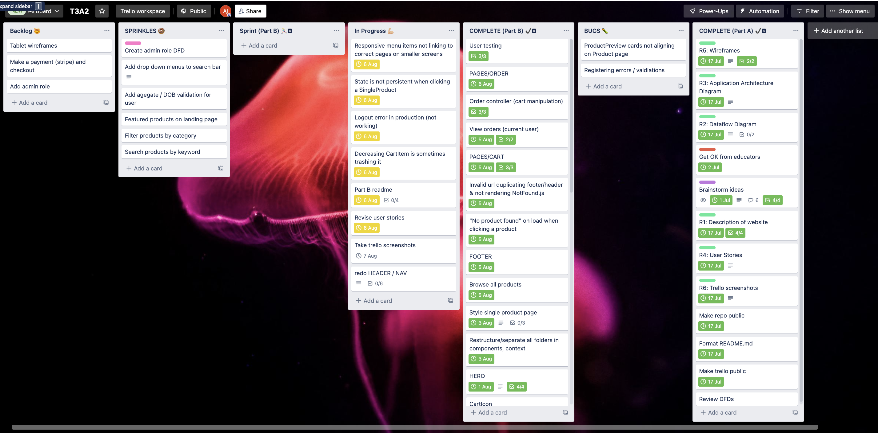 Trello screenshot 35