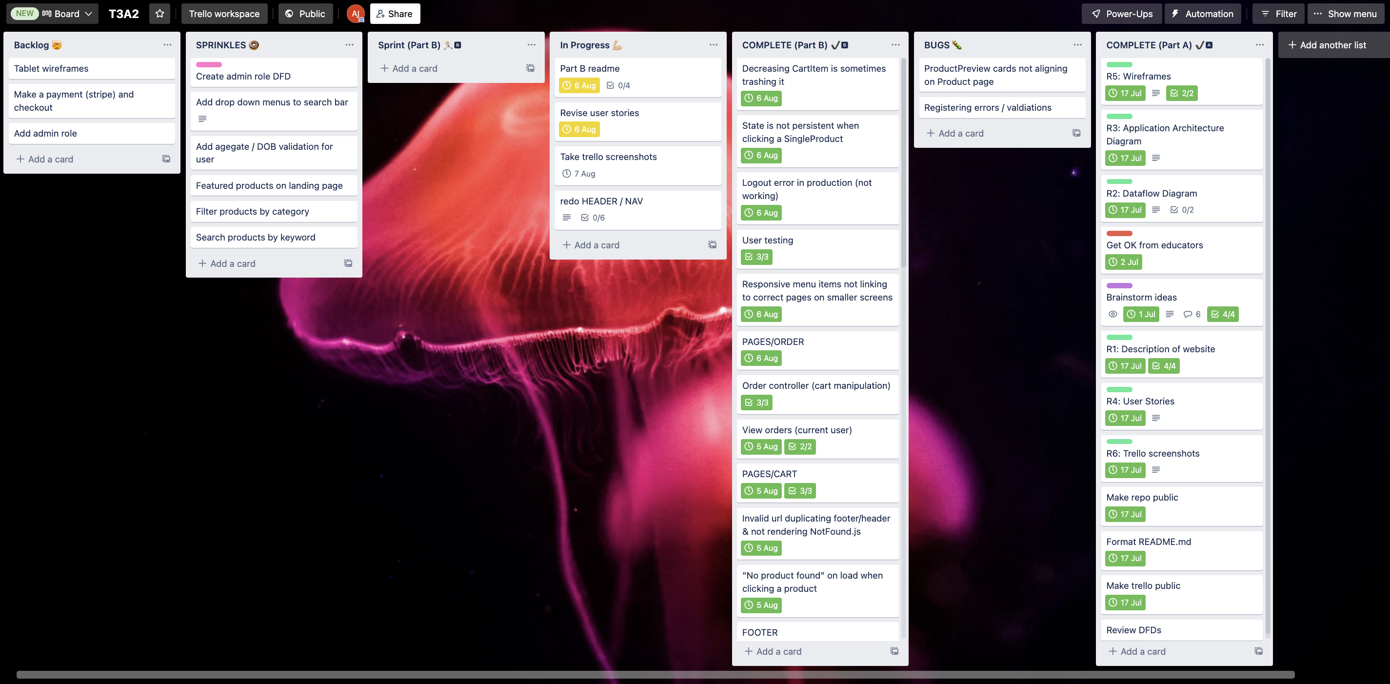 Trello screenshot 36