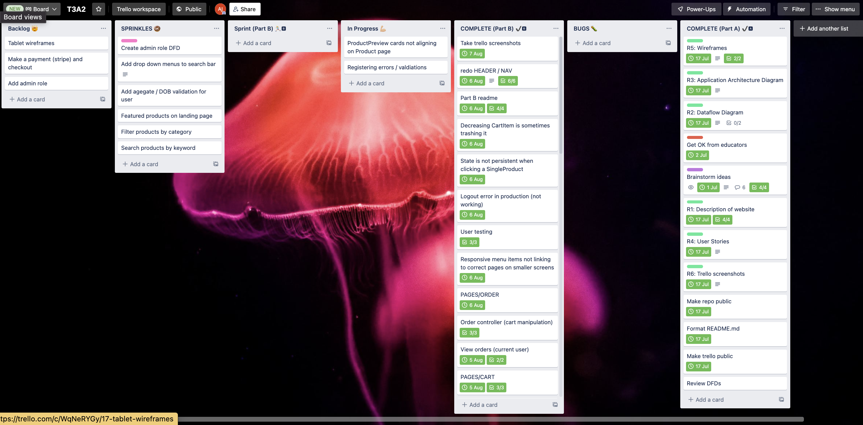 Trello screenshot 37