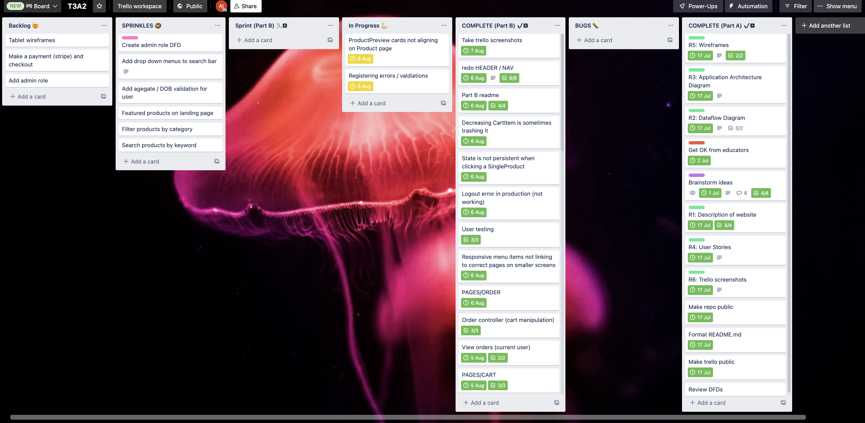 Trello screenshot 38