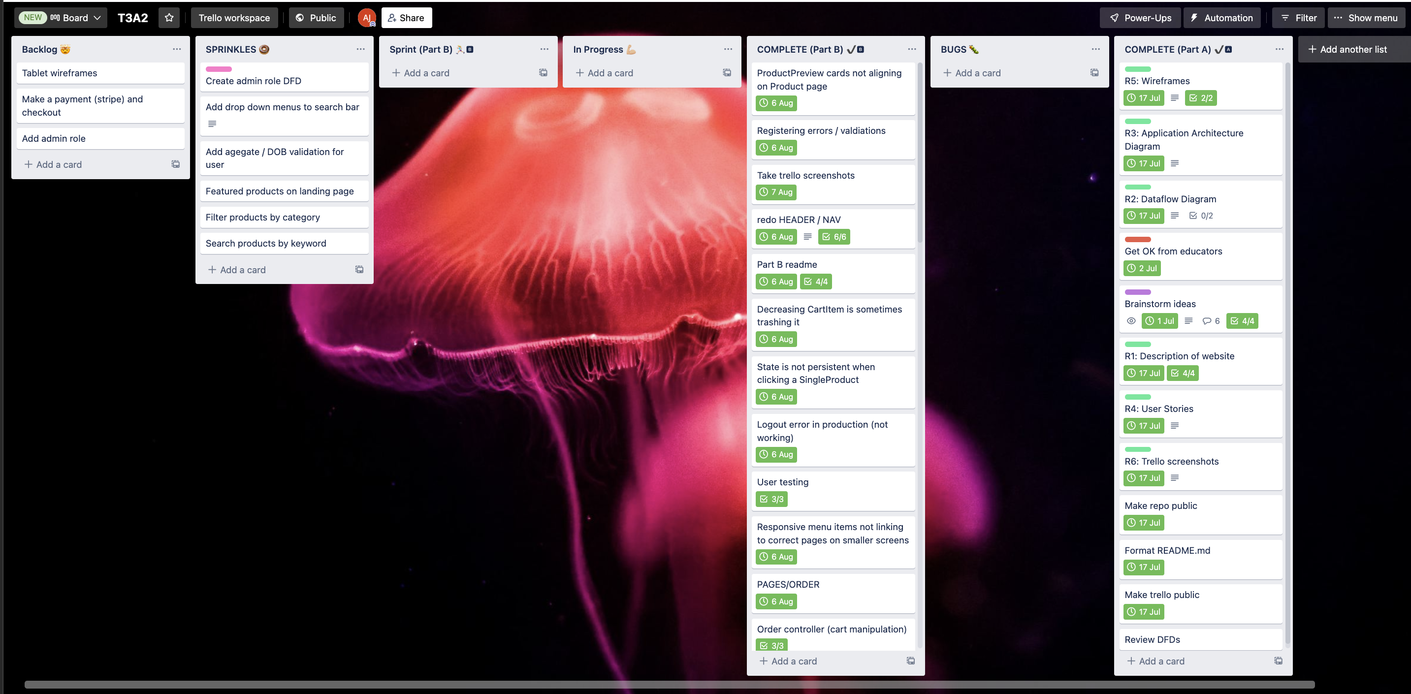 Trello screenshot 39