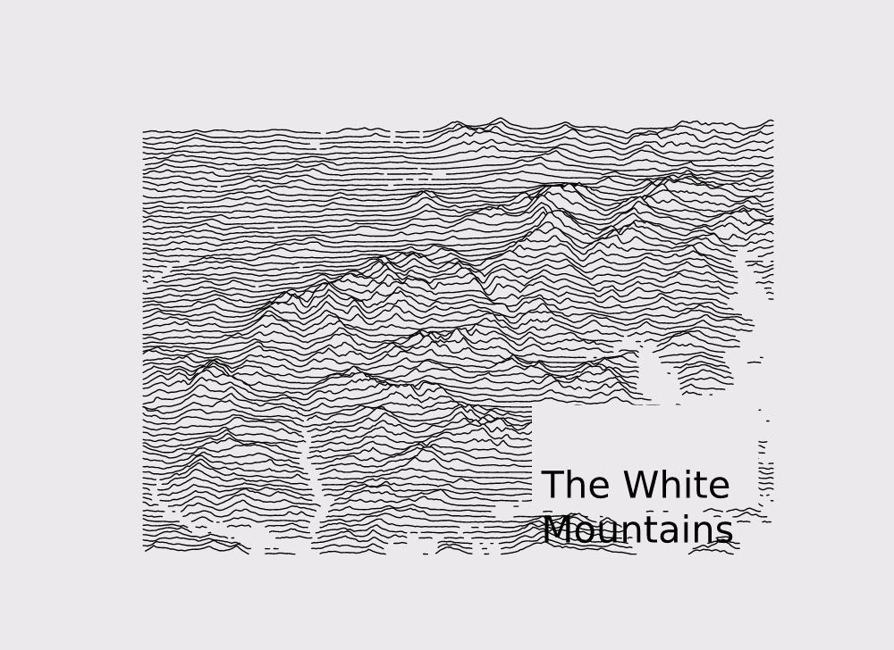 The White Mountains, rendered by ridge-core