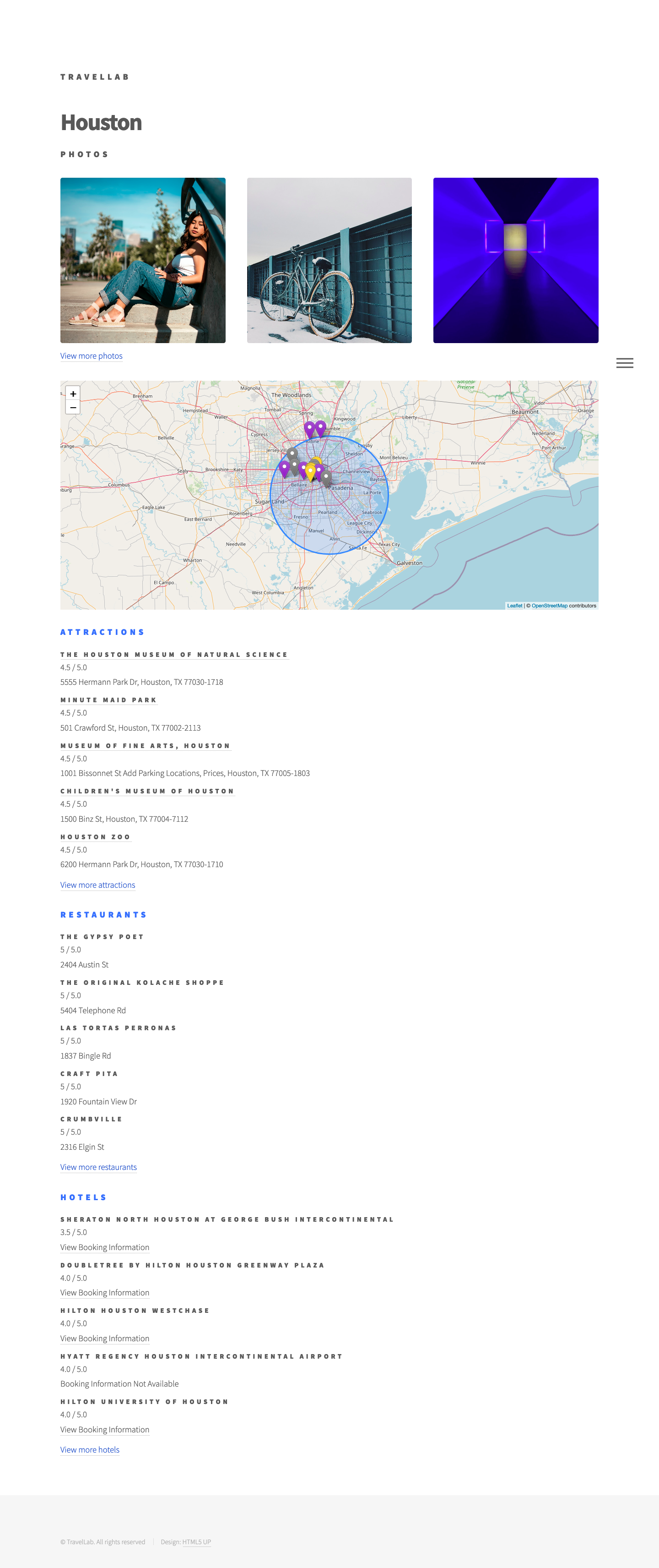 Travel Lab Results