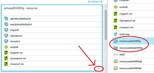 Image of public ip addresses in portal