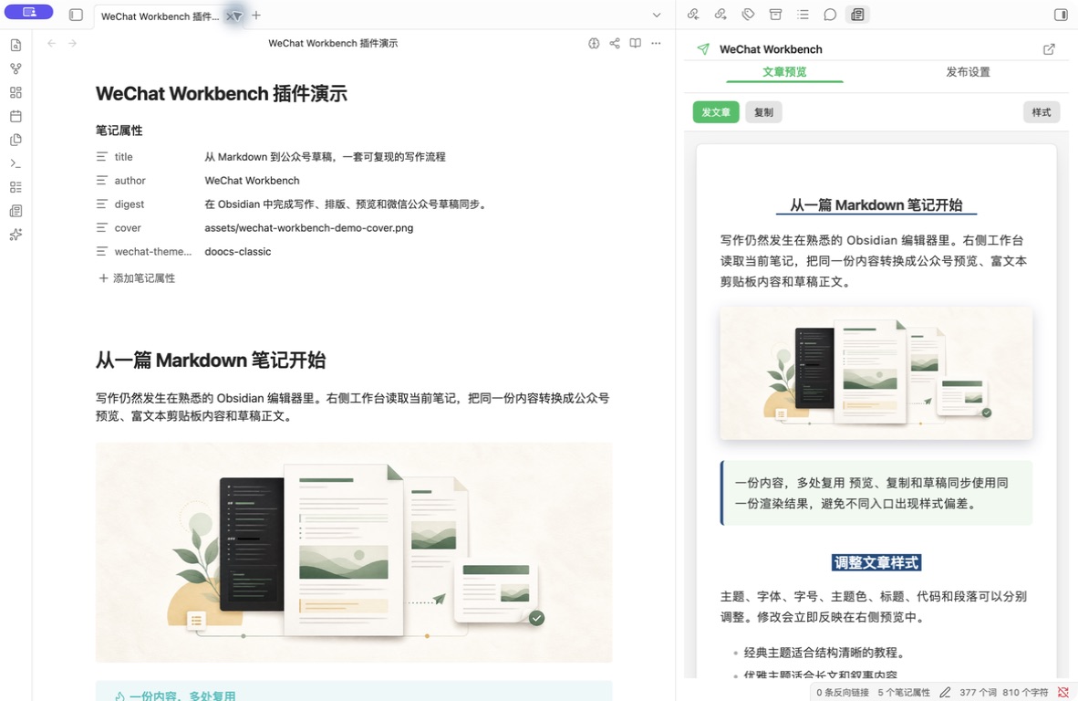 WeChat Workbench overview