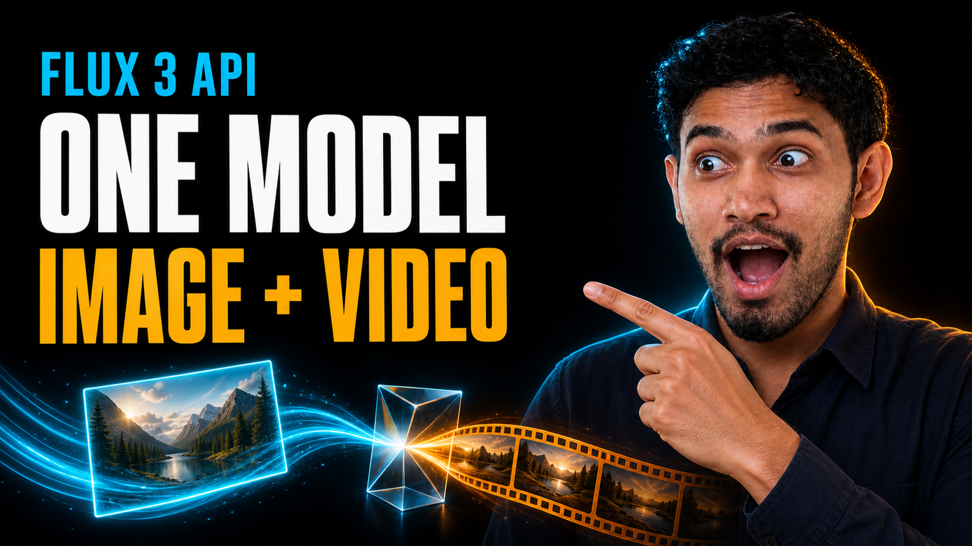FLUX 3 API: Image & Video Generation from One Multimodal Model