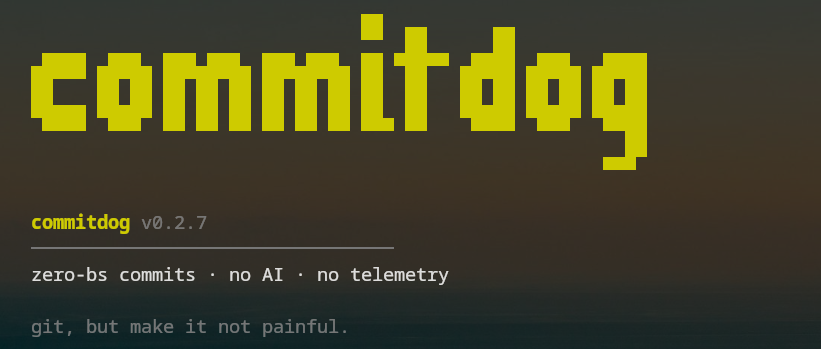 commitdog is a clever little piece of software