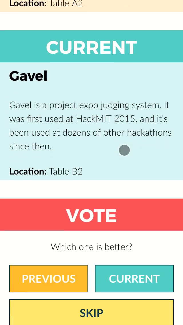 Gavel screenshot