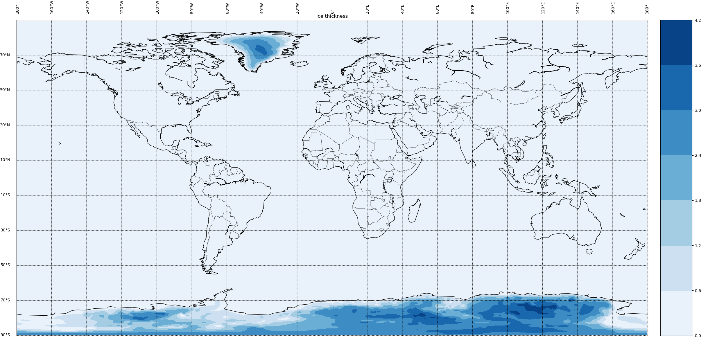 Glbal Crustal Thickness Distribution