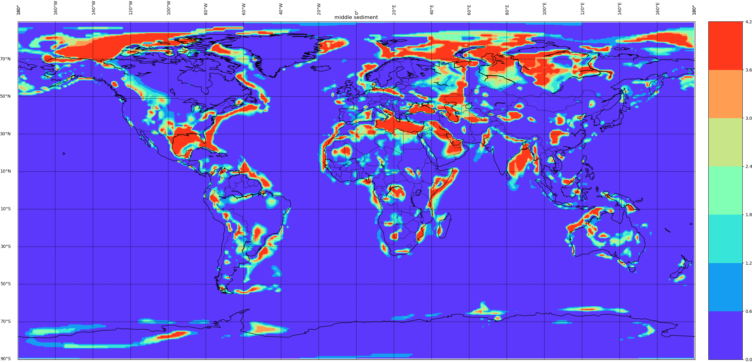 Glbal Crustal Thickness Distribution